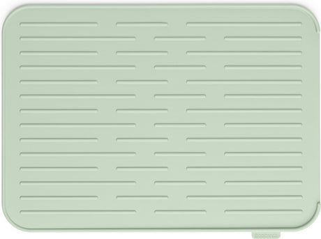 Brabantia Abflussmatte für Waschbecken – Silikon – 44 x 32 cm – Jadegrün