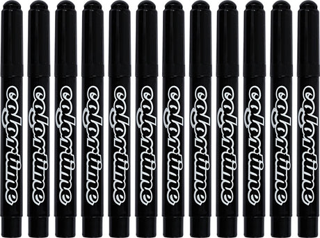 Black Jumbo Marker, 12st.