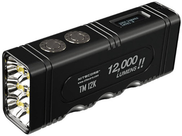 Nitecore tm12k wiederaufladbare Taschenlampe