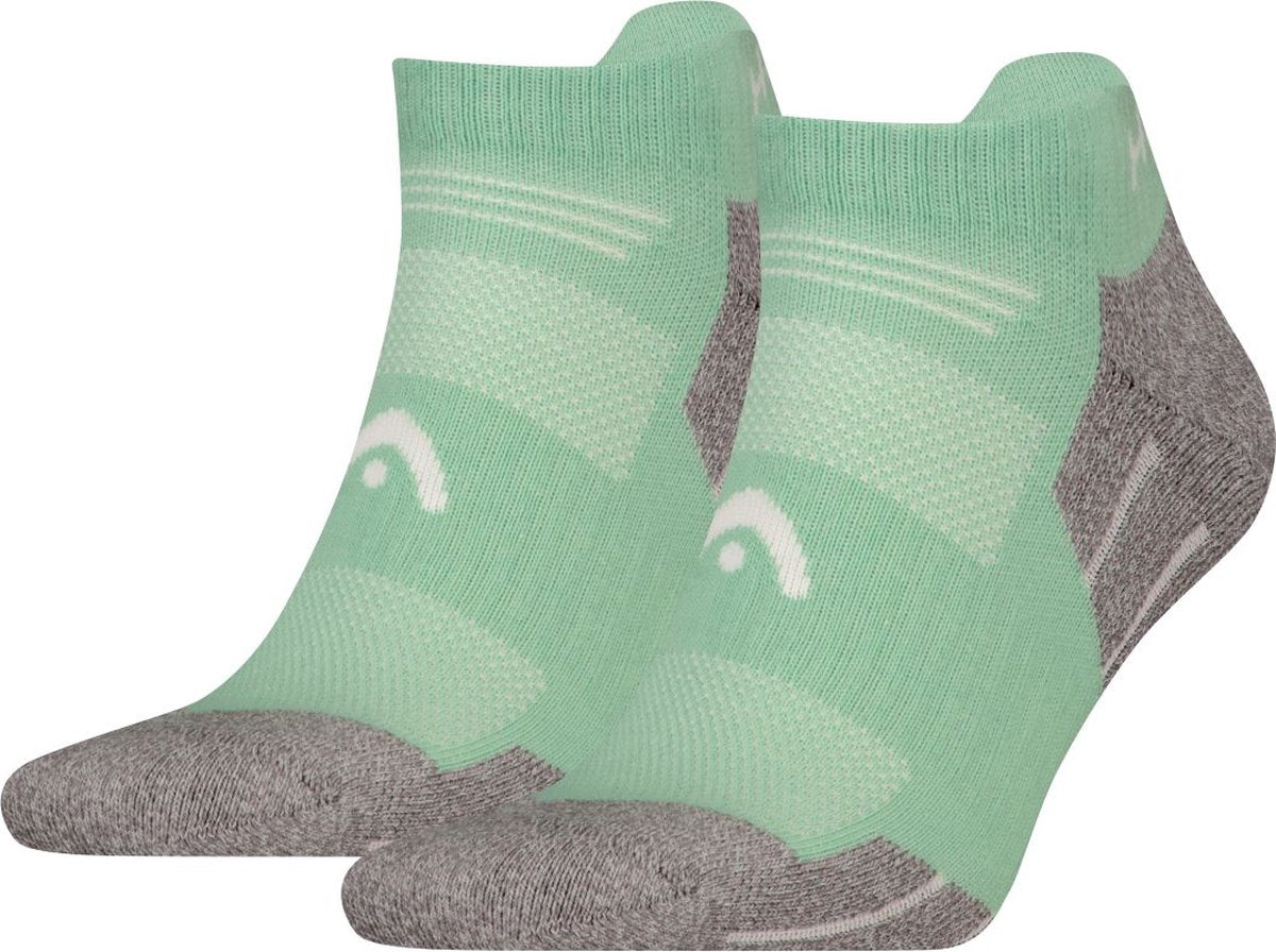 Head - unisex - hiking sneakersokken - alle klimaten - 2 pack - maat 39-42