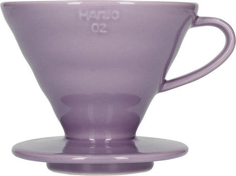 Hario v60 Tropfer – Größe 02 – Keramik – Lila Heidekraut