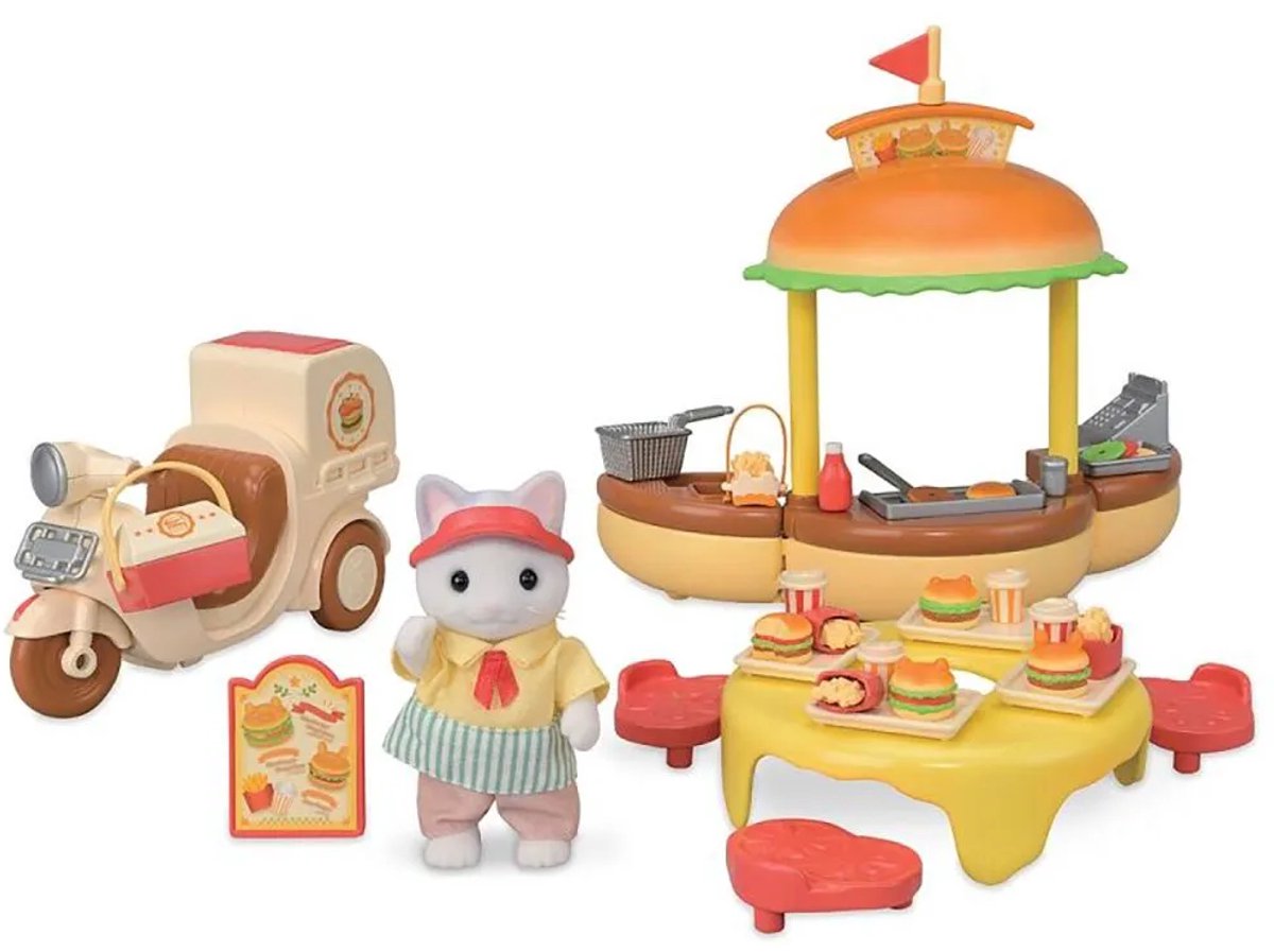 Sylvanian Family 5757 Hamburgerstand
