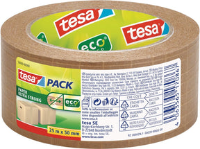 Tesa Verpackungsband 56000 Ökopapier, ultrastark, 50 mm x 25 m | 6 Stück