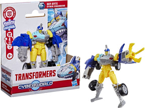Transformers cyberworld sky-byte cyber changers - actiefiguur