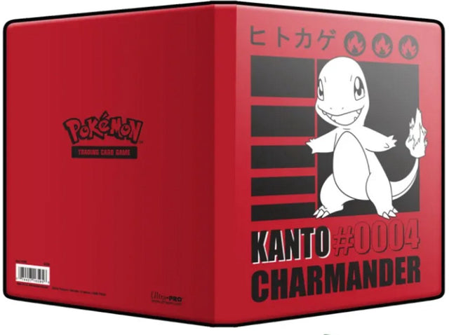 Ultrapro Pokémon Charmander 4-Pocket-Portfolio (80 Karten)