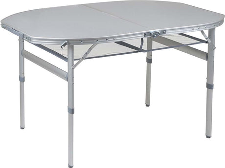Bo-camp – Tisch – Premium – oval – Koffermodell – 120 x 80 cm