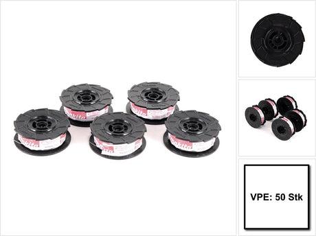 Makita Flechtdraht 0,8 mm 100 m – 50 Rollen im Karton