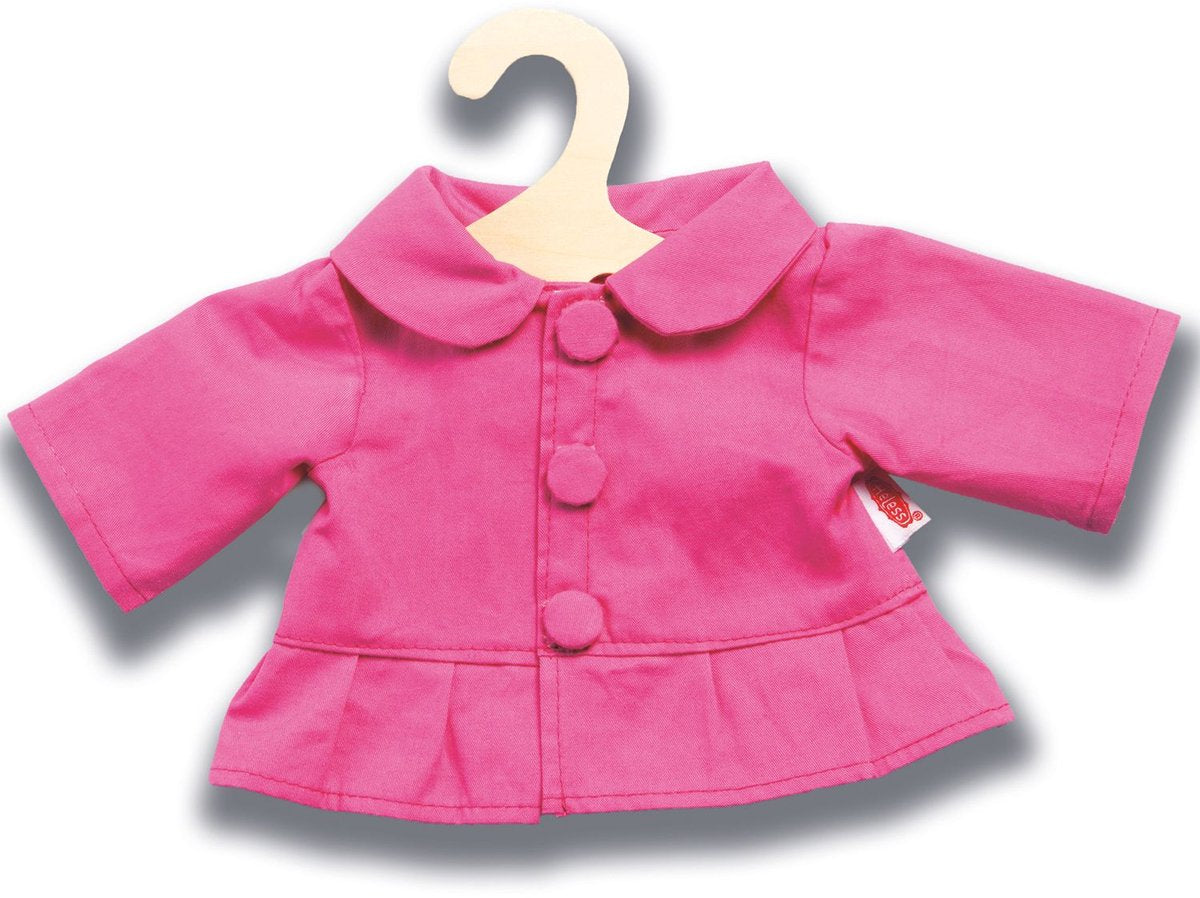 Heless Puppenmantel Pinky, 28-33 cm