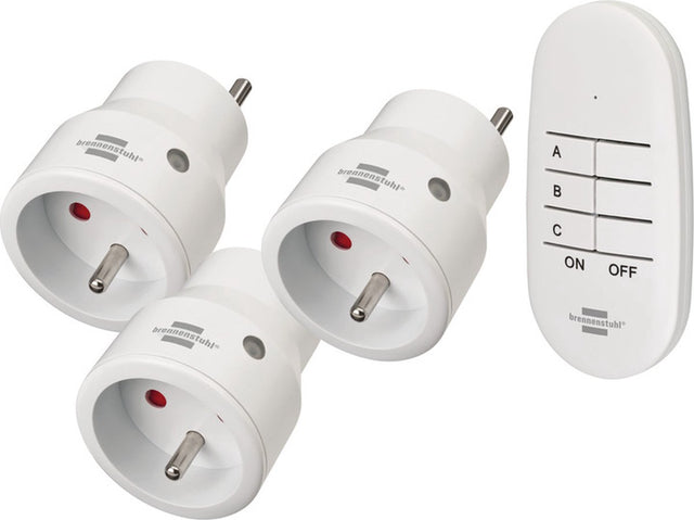 Brennerstuhl Comfort-Line Mini-Schalterset 3x IP20