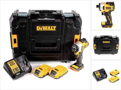 Dewalt dcf809d2t | Akku-Schlagschrauber 18V bürstenlos in TSTAK (2x 2,0Ah Akku + Ladegerät) - DCF809D2T-QW