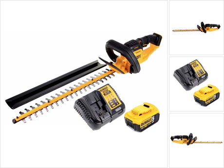 Dewalt dcm563p1 Akku-Heckenschere 550 mm | 18 V 1x 5,0 Ah Batterie – dcm563p1