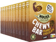 Holie's chewy bar peanut chocolate 3 repen - reep - suikervrij - gezond - vegan - 11 pack