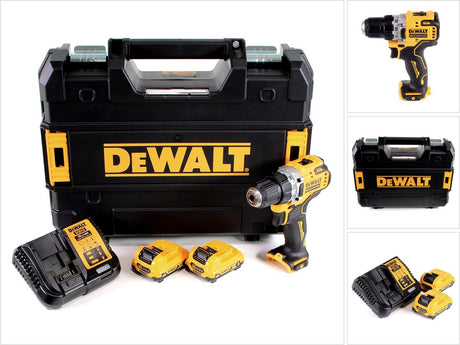 Dewalt dcd701d2-qw Akku-Bohrschrauber 12 V 2,0 Ah Li-Ion – dcd701d2-qw