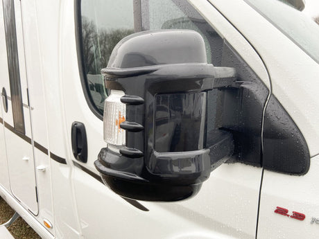 Milenco mirror protector ducato - 2 stuks - zwart