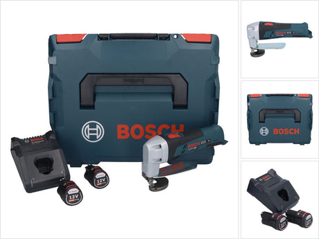 Bosch Blue GSC 12V-13 Blechschere | 12 V (10,8 V) 2,0 Ah Li-Ion – 0601926108