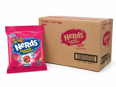 Nerds gummy clusters fruits 113gr 10x