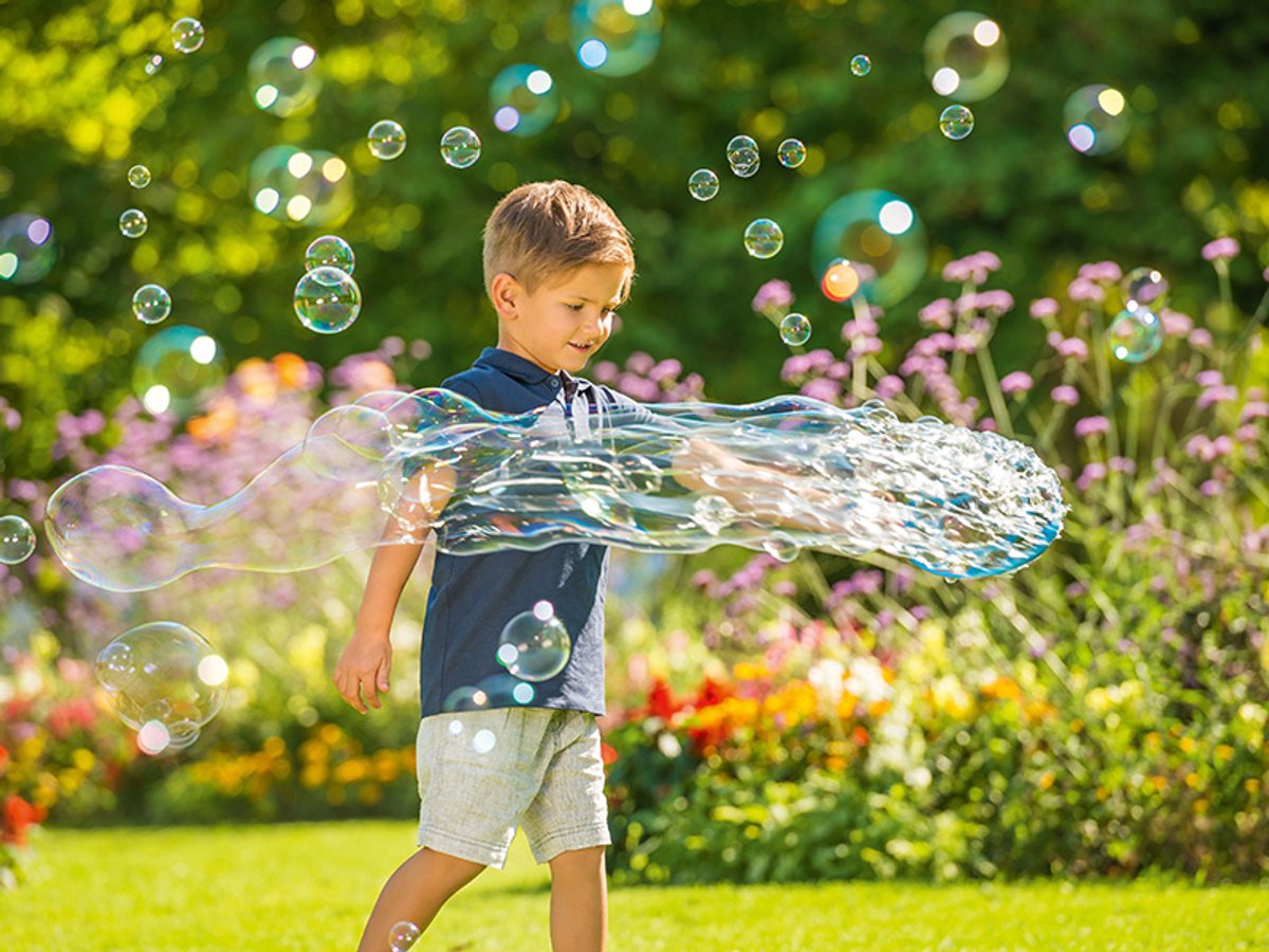 Pustefix Multibubbler - Peppa Pig - mit 250ml Flüssigkeit - 4 Jahre