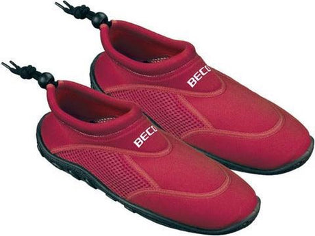 Beco waterschoenen surfschoenen - neopreen - unisex - rood - maat 35 38