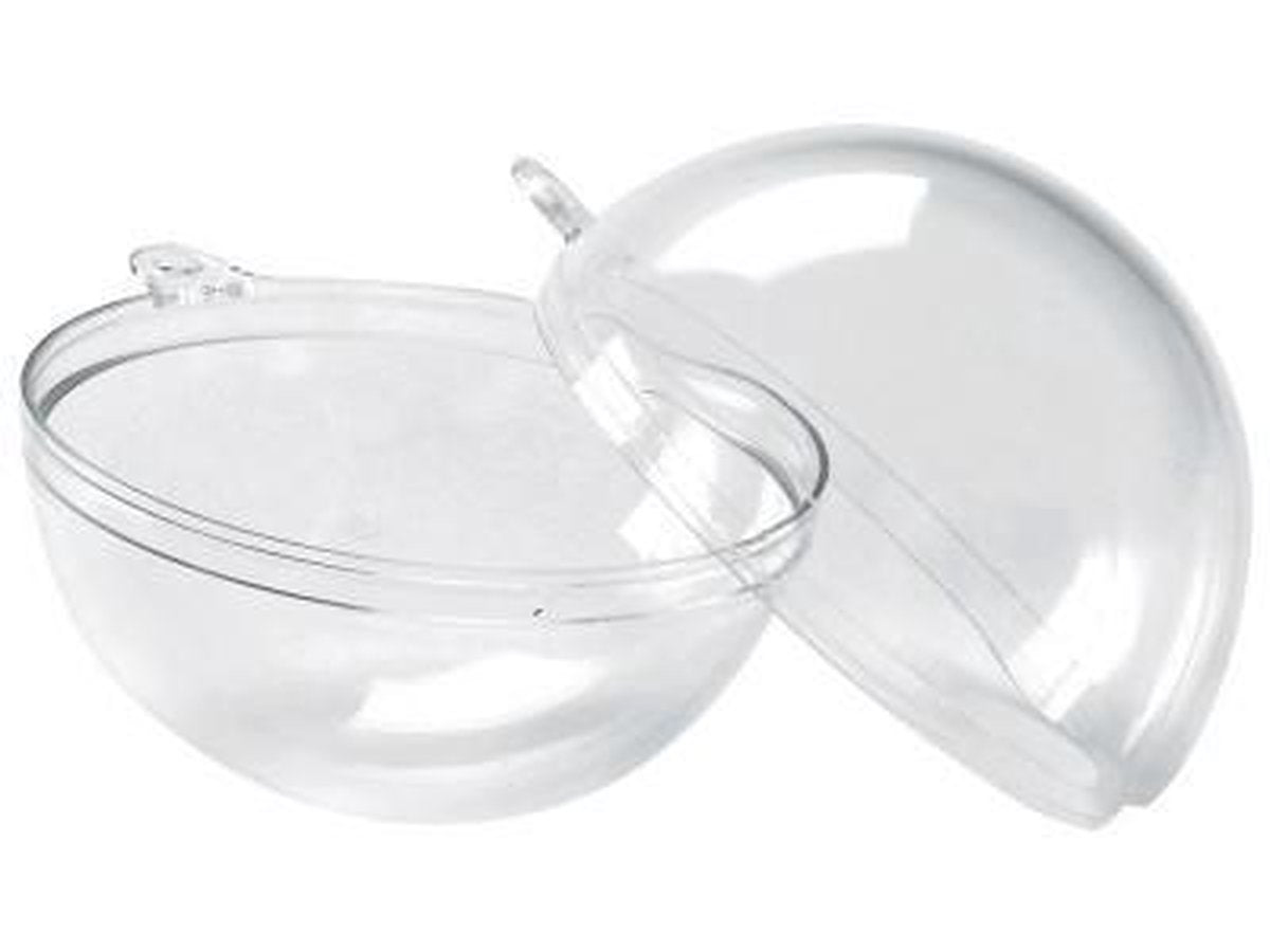 Merkloos sans marque transparante bol 10cm | kunststof (5 st.)