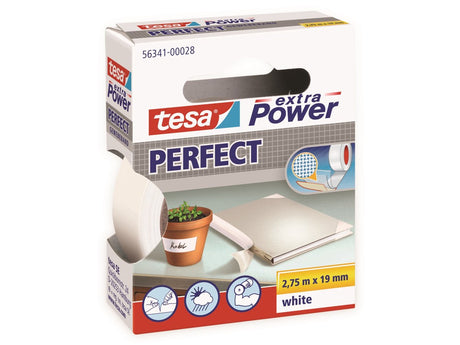 Quantore Textilband Tesa Extra Power Perfect White