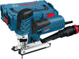 Bosch Stichsägemaschine GST 150 CE (1 x Sägeblatt T 144 D, Abdeckung, Splitterschutzplatte, Gleitfuß, Saugdüse)