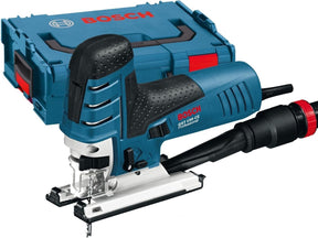 Bosch Stichsägemaschine GST 150 CE (1 x Sägeblatt T 144 D, Abdeckung, Splitterschutzplatte, Gleitfuß, Saugdüse)