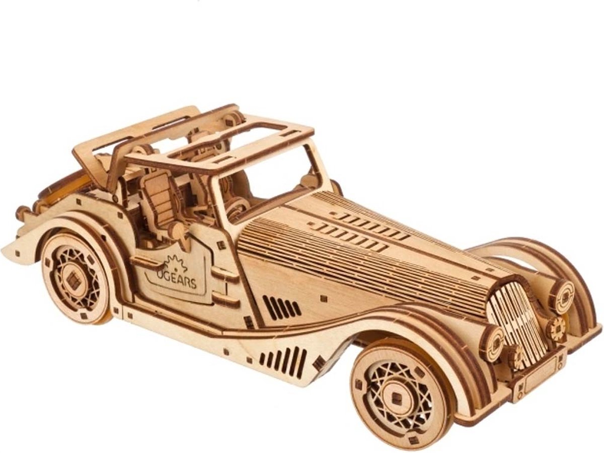 Ugears 3D-Holzmodell – Sportwagen Rapid Mouse