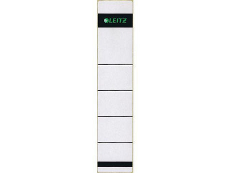 Leitz 1643 selbstklebendes Rückenschild (39x191mm) 10 Stück grau