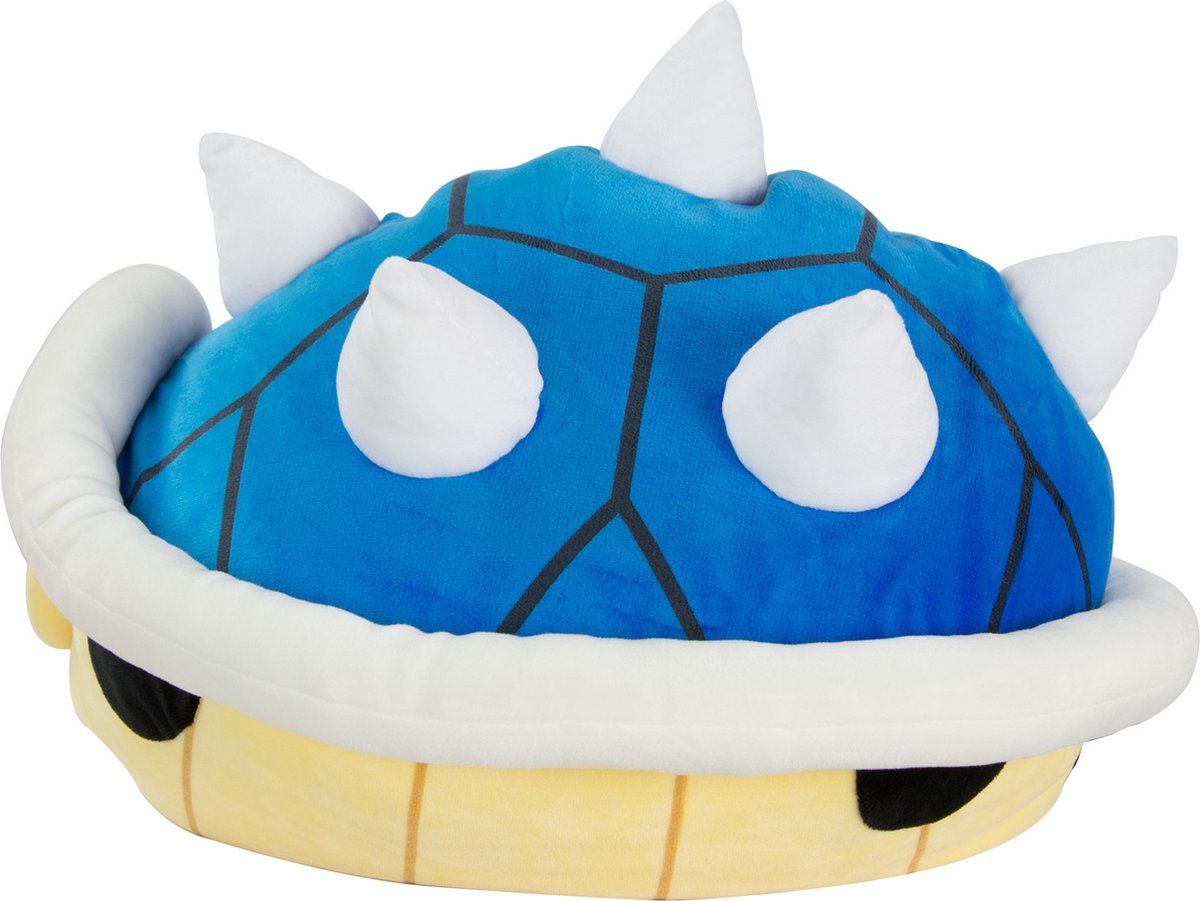 Tomy mario kart mega spiny shell pluchen knuffel - club mocchi mocchi