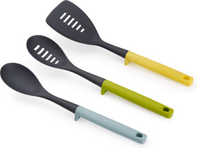 Joseph joseph duo opal - keukenhulpen met steun set van 3 stuks - nylon - multicolor