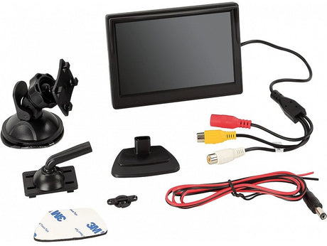 Acv lcd monitor 5 met 2x rca inputs.