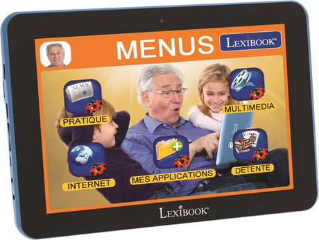 Lexibook serenity tablet 8 met aangepaste interface (franse versie)