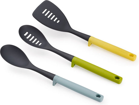 Joseph joseph duo opal - keukenhulpen met steun set van 3 stuks - nylon - multicolor