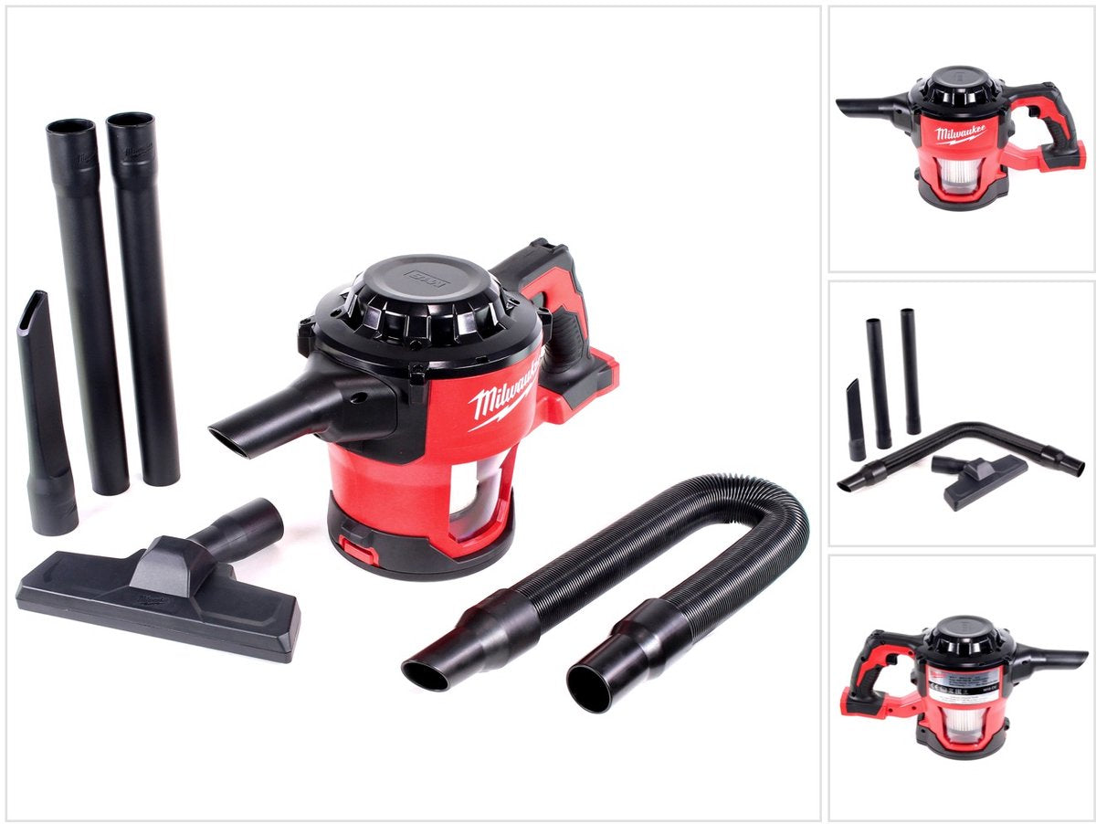 Milwaukee m18 cv-0 kompakter Handstaubsauger | ohne Akkus und Ladegerät - 4933459204
