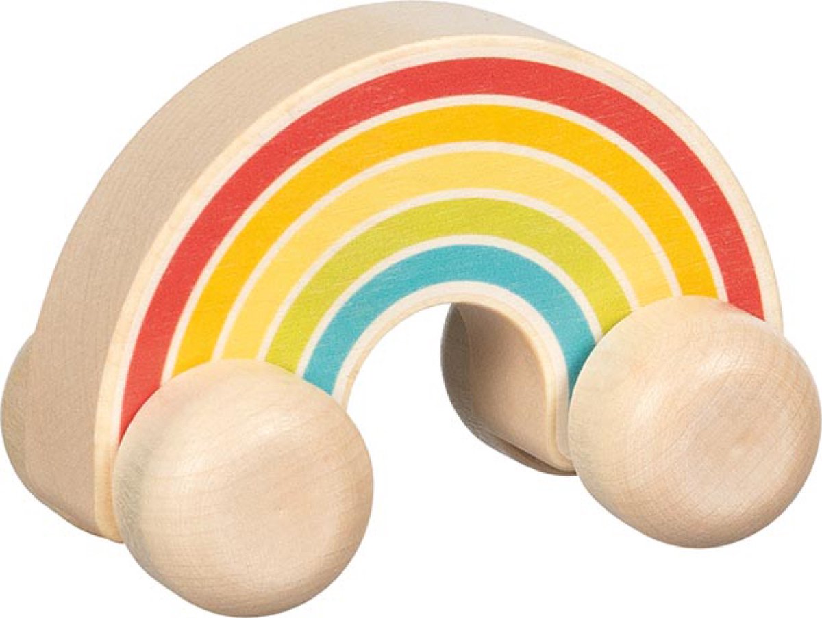 Goki Holzfahrzeug Regenbogen
