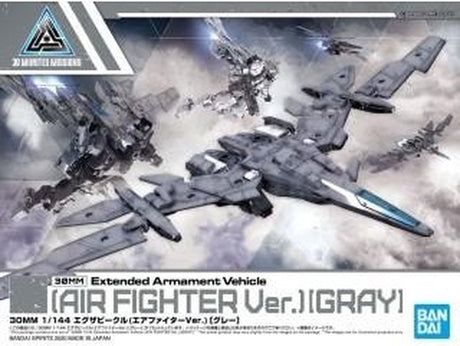 Bandai namco gundam - 30mm 1 144 eva vehicle air fighter gray - model kit