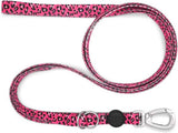 Morso Hundeleine, verstellbar, recycelte Blase, Leo-Rosa