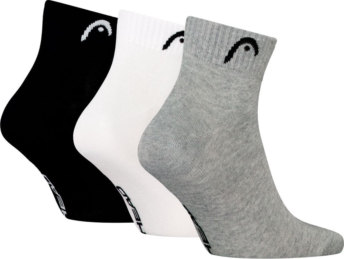Head - unisex - alle sporten sokken - training - 3 pack - maat 35-38