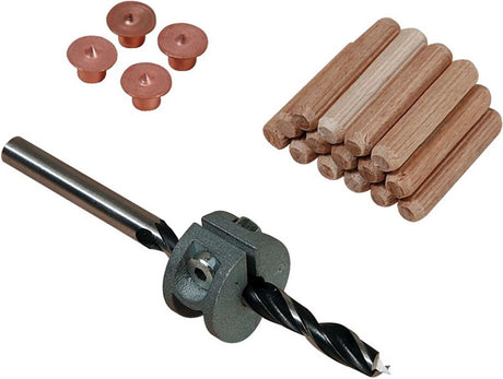 Wolfcraft Dübelset | ø8mm | 28-teilig | 1 Satz - 2917000