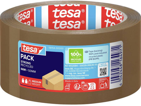 Tesa Verpackungsband Eco Strong 50mmx66m braun