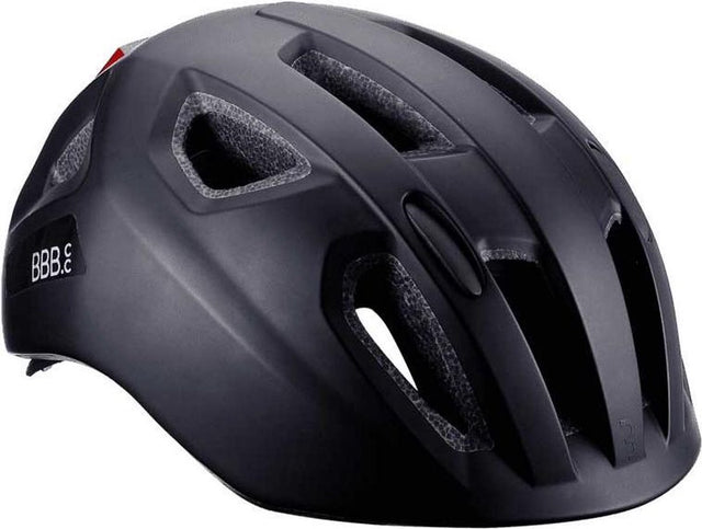 Bbb cycling sonar kinderhelm fiets - fietshelm kinderen - sporthelm kind - mat zwart - maat m - bhe-171 m