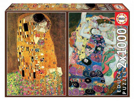 Educa - Puzzle - Klettersteige - 2 x 1000 Teile - Puzzle - Kunstsammlung