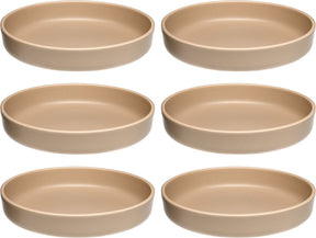 Leonardo Roma Teller tief 20cm Aprikose - Set 6
