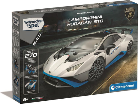 Clementoni Science and Spel - Mechanik Lamborghini Huracan Sto Bouwset, 270dlg.