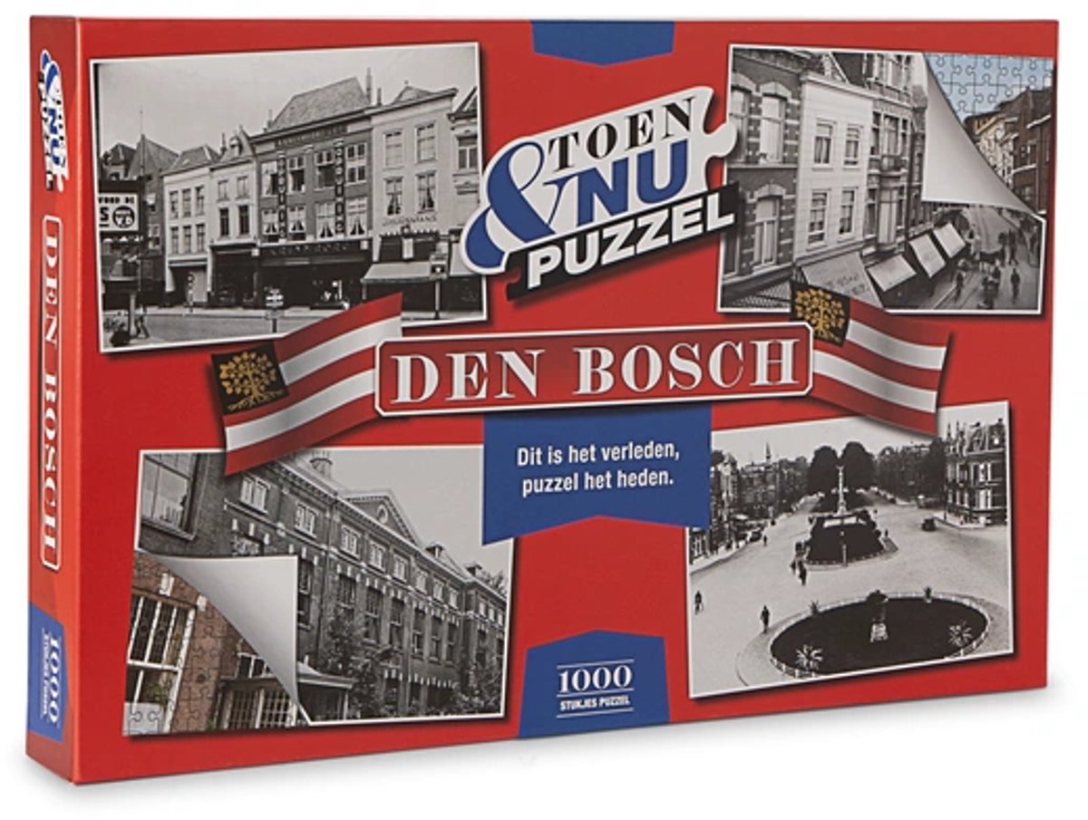 Ad puzzel - toen nu - den bosch