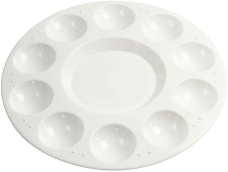 Creativ Company Paint Palette White, 17 cm