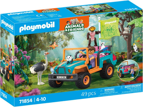 Playmobil Tiere Freunde buntes Geländefahrzeug – 71855