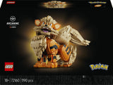 Lego pokémon - arcanine pokémon dieren figuur bouwpakket voor volwassenen en woondecoratie - 72160