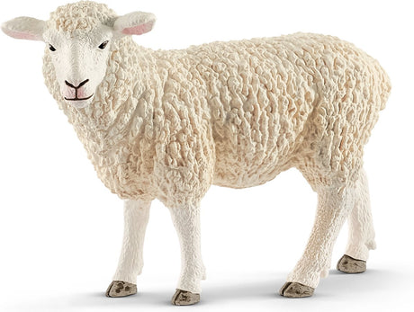 Schleich Bauernhofwelt - Schaf - Spielfigur - Kinderspielzeug für Jungen und Mädchen - 3 bis 8 Jahre - 13882