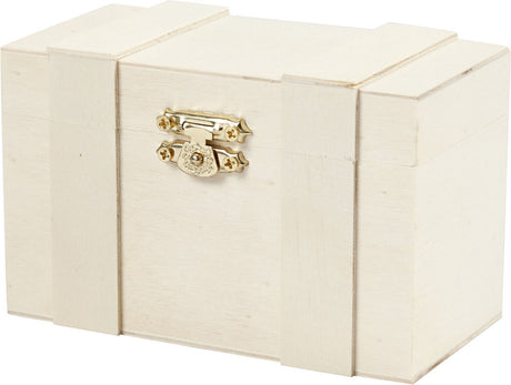 Creativ Company Holzschatzkiste, 12,5 x 7,5 x 6 cm